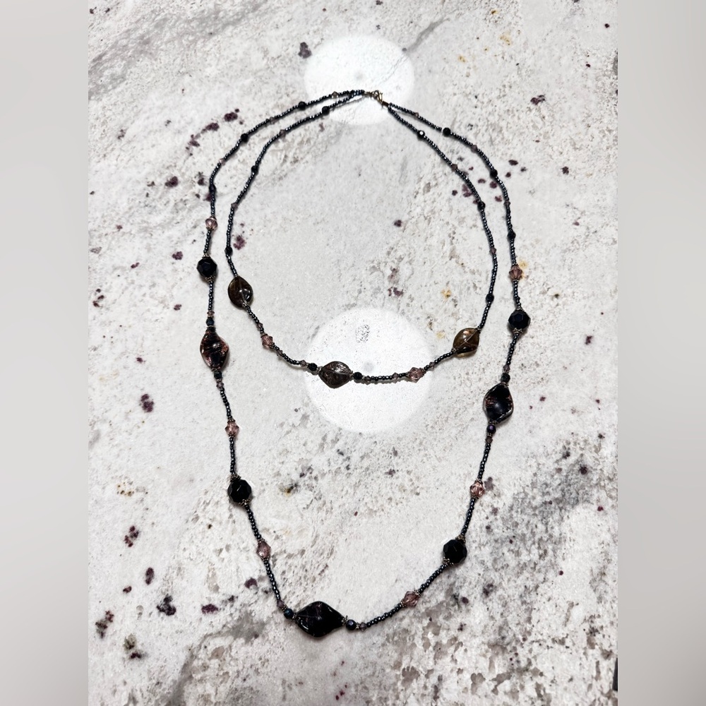 Double Beaded Necklace